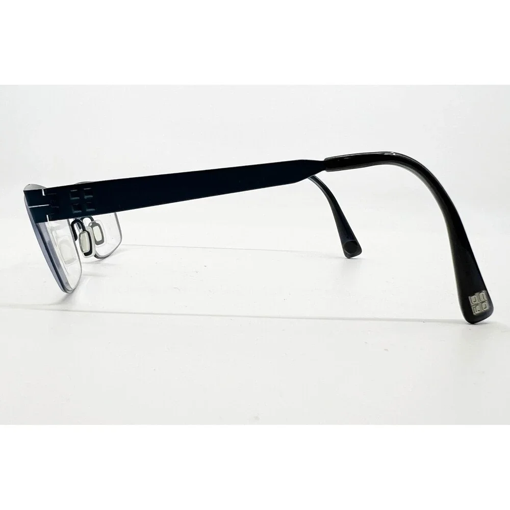 Zero G Smithtown Eyeglasses Mens Blue Titanium Handcrafted Japan 49-17-135